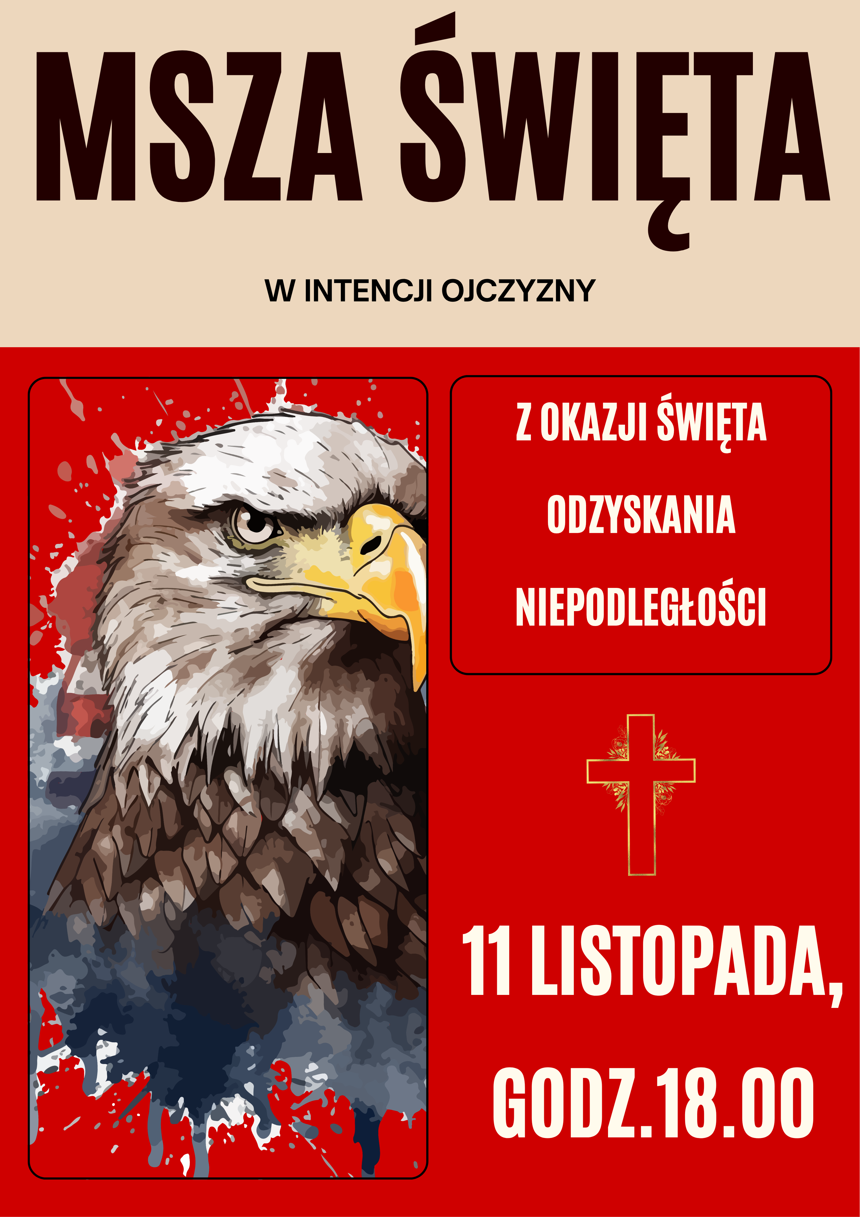 MSZA ŚWIĘTA W INTENCJI OJCZYZNY